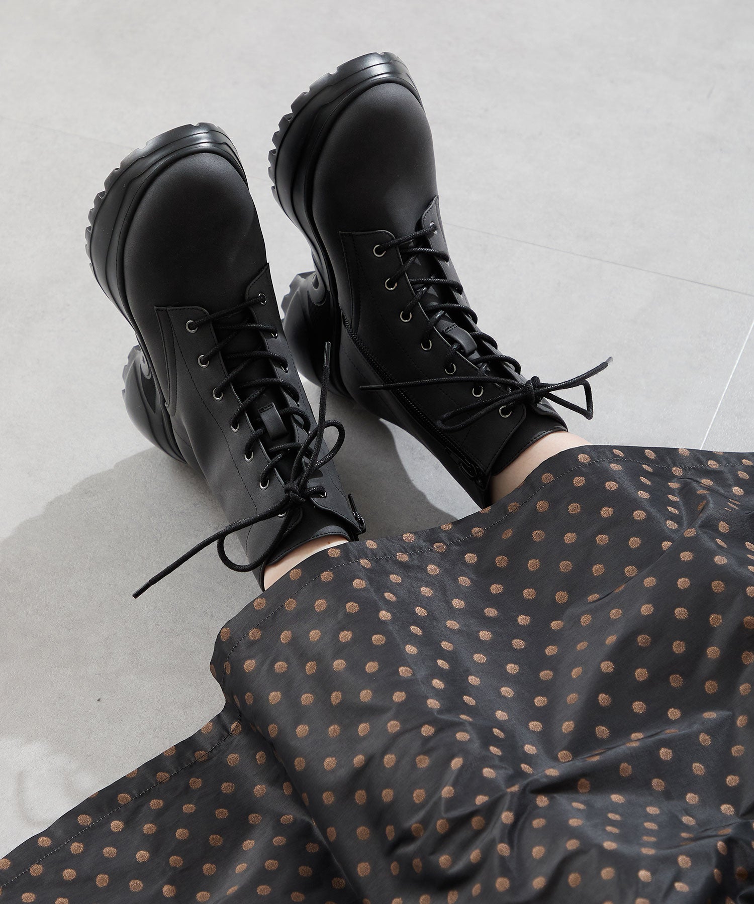 ボリュームソールレースアップブーツ/52413 – ORIENTALTRAFFIC