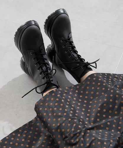 【WEB先行予約/11月下旬発売予定】ボリュームソールレースアップブーツ/52413