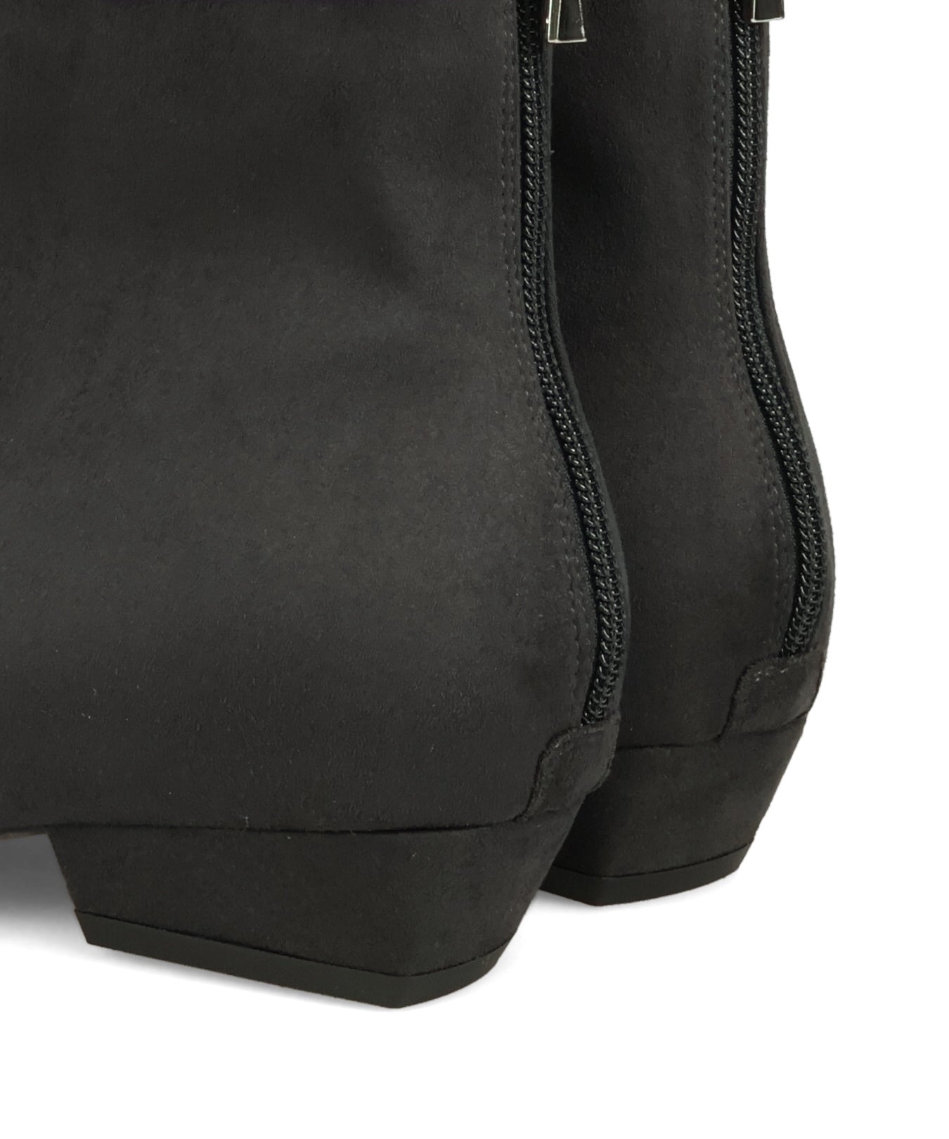 ステッチデザインスエードショートブーツ/52414