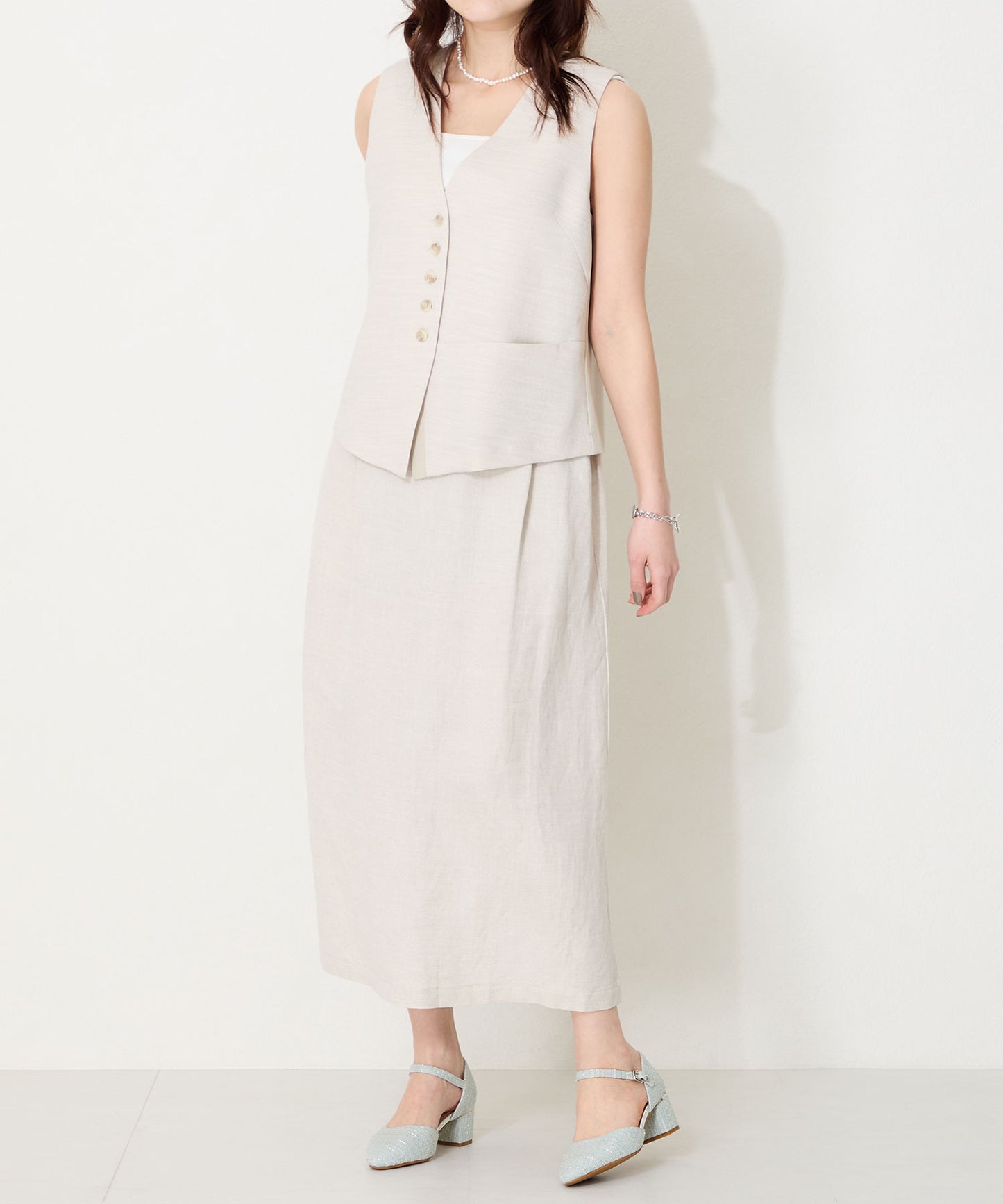 【WEB限定】アーモンドトゥセパレートパンプス/55103