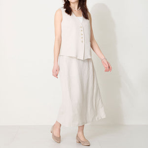 【WEB限定】スリットカットポインテッドトゥヒールパンプス/55105