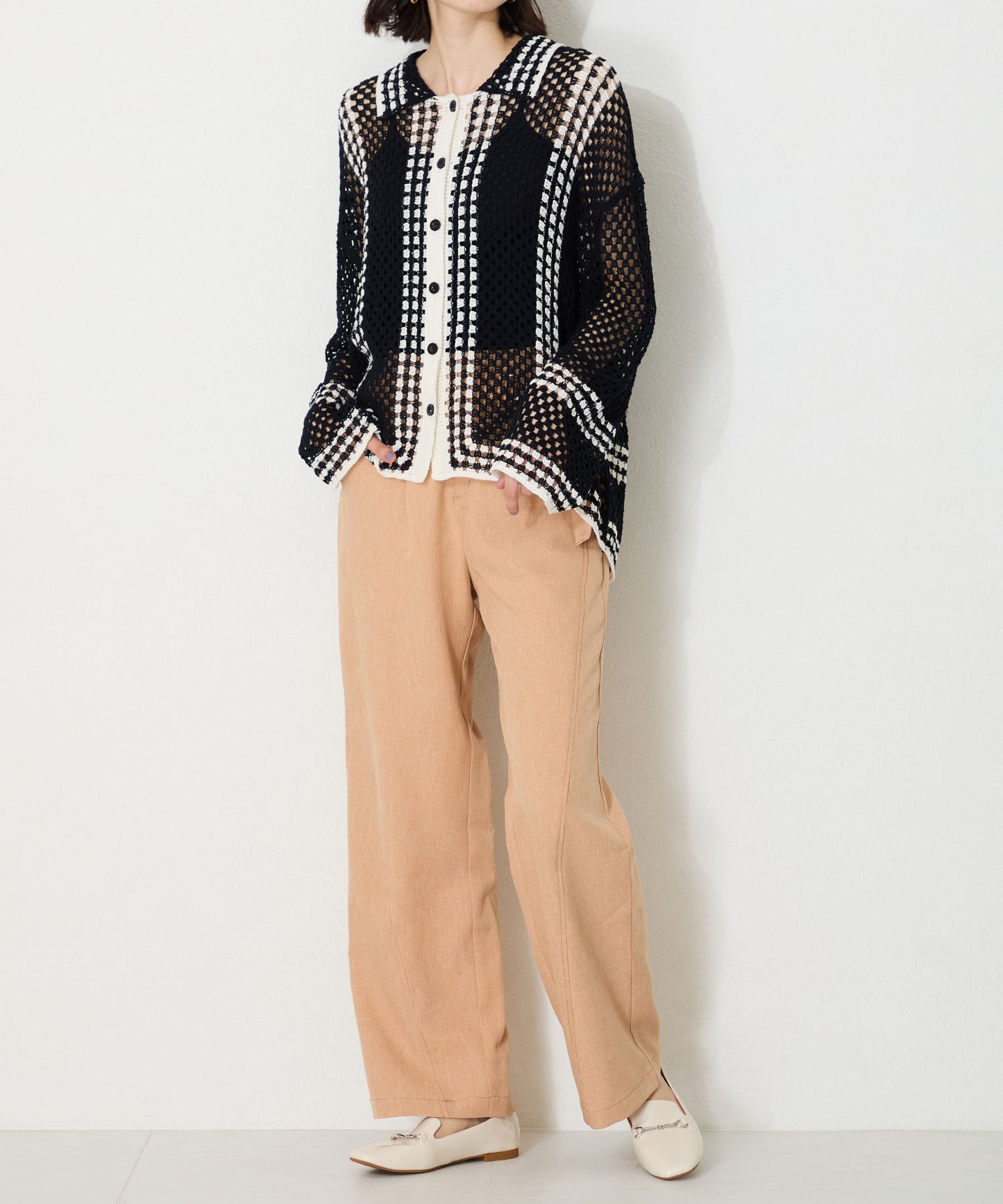 晴雨兼用ビットローファー/55106