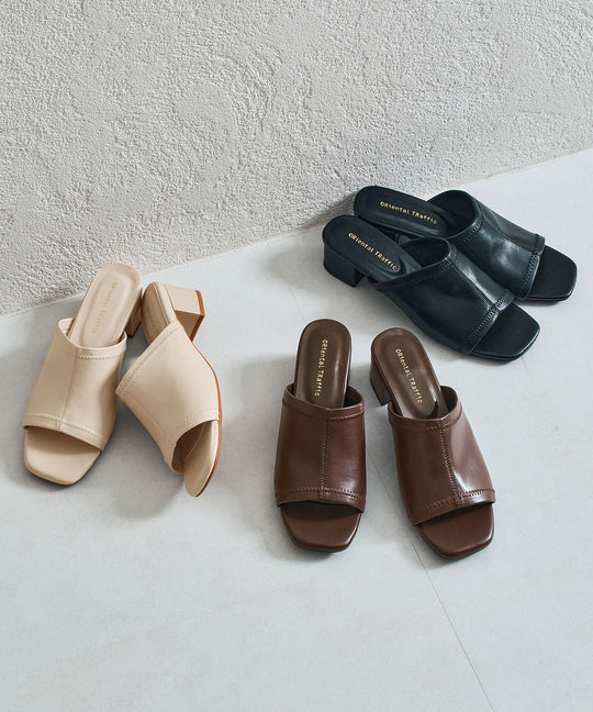 ストレッチミュールサンダル/55205