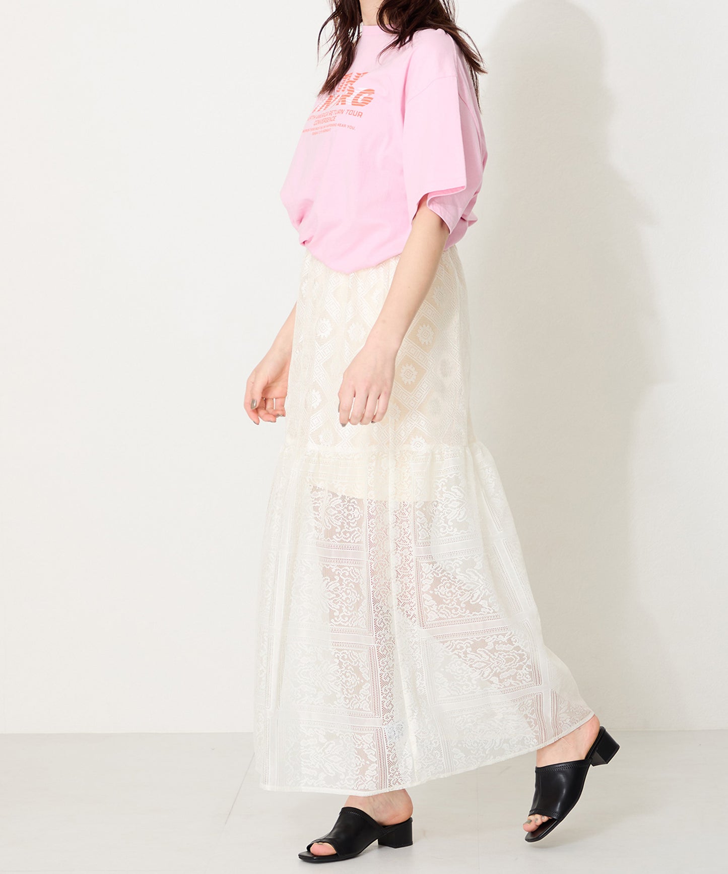 ストレッチミュールサンダル/55205