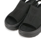 【WEB限定】【Fit meサンダル】サイドオープンニット厚底サンダル/55207