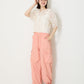 【WEB限定】【Fit meサンダル】サイドオープンニット厚底サンダル/55207