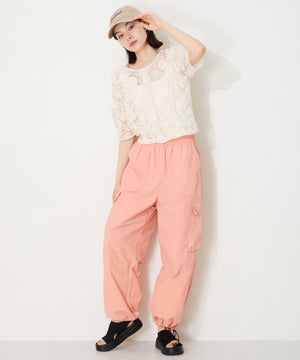 【WEB限定】【Fit meサンダル】サイドオープンニット厚底サンダル/55207