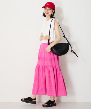 【WEB限定】【Fit meサンダル】サイドオープンニット厚底サンダル/55207