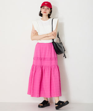 【WEB限定】【Fit meサンダル】サイドオープンニット厚底サンダル/55207