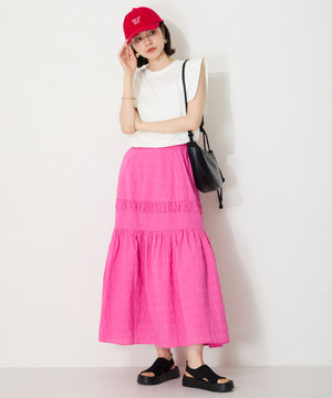 【WEB限定】【Fit meサンダル】サイドオープンニット厚底サンダル/55207