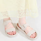 【Fit meサンダル】ニットダブルベルトサンダル/55208