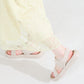 【Fit meサンダル】ニットダブルベルトサンダル/55208