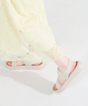 【Fit meサンダル】ニットダブルベルトサンダル/55208