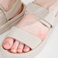【Fit meサンダル】ニットダブルベルトサンダル/55208