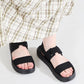 【Fit meサンダル】ニットダブルベルトサンダル/55208