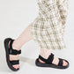 【Fit meサンダル】ニットダブルベルトサンダル/55208