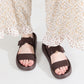 【Fit meサンダル】ニットダブルベルトサンダル/55208