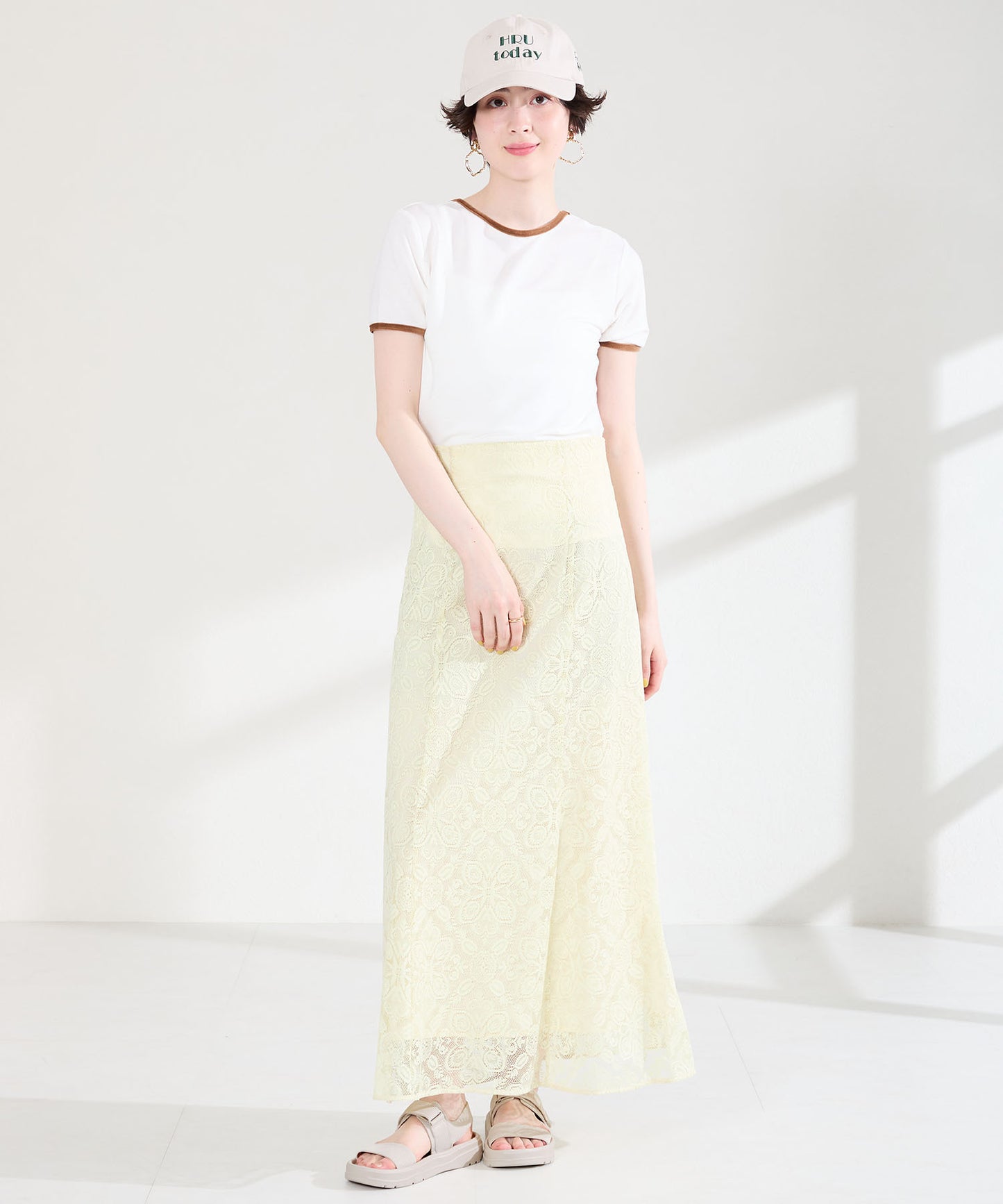 【Fit meサンダル】ニットダブルベルトサンダル/55208