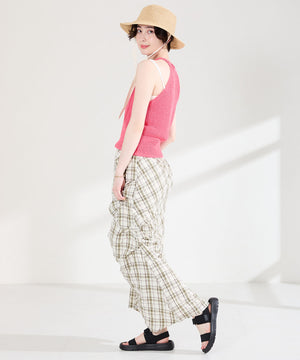 【Fit meサンダル】ニットダブルベルトサンダル/55208