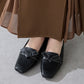 【WEB限定】リボンデザイン甲深パンプス/55301