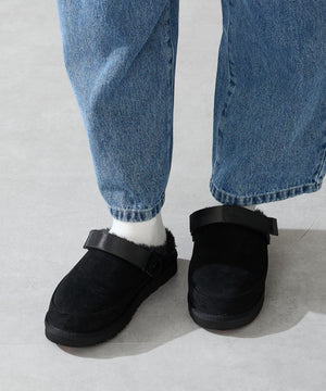 【WEB限定】ムートンベルトサンダル/55302