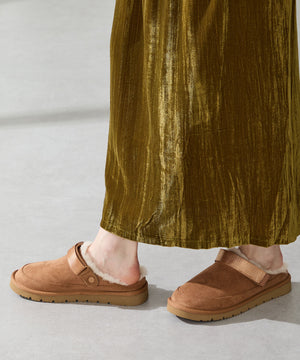 【WEB限定】ムートンベルトサンダル/55302