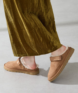 【WEB限定】ムートンベルトサンダル/55302