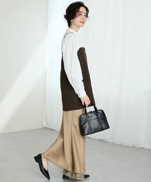 【WEB先行予約/11月中旬発売予定】ラインメタルパーツポインテッドトゥパンプス/55304