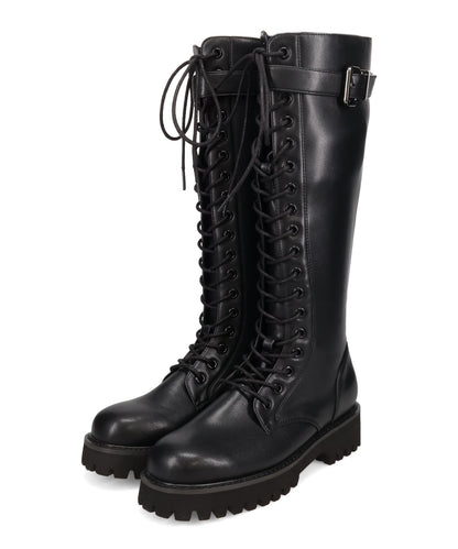 【WEB限定】【WEB先行予約/11月下旬発売予定】サイドベルトレースアップロングブーツ/55501