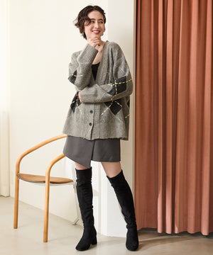 【WEB限定】【WEB先行予約/12月下旬発売予定】スエードサイハイブーツ/55504