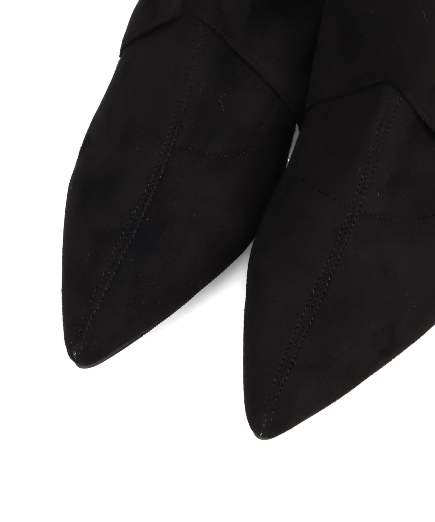 ベルトデザインスエードカバーロングブーツ/55505