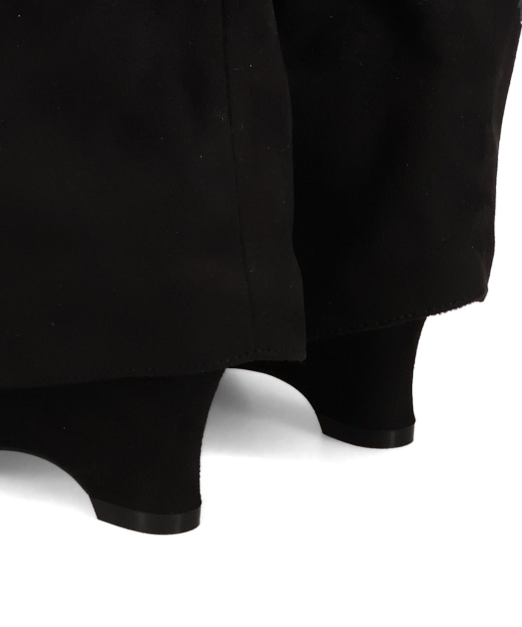 ベルトデザインスエードカバーロングブーツ/55505