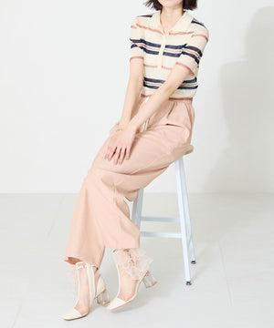 ビッグリボンチュールブーツ/56107