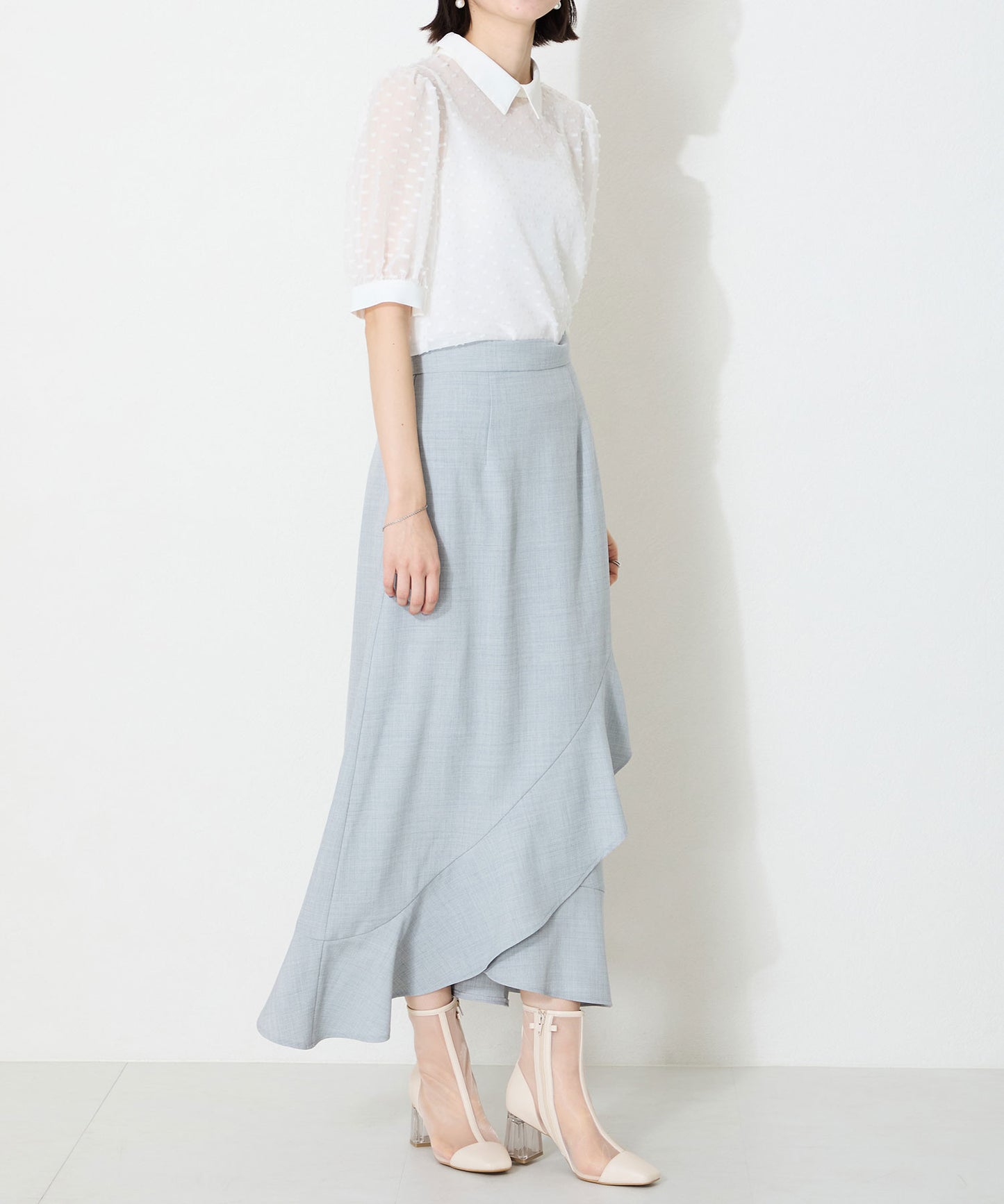 ビッグリボンチュールブーツ/56107