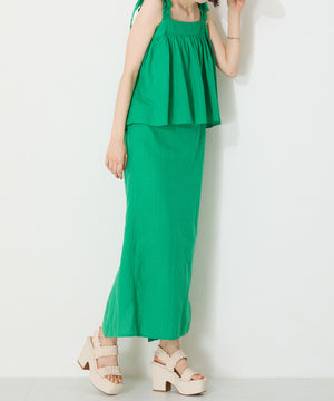 【WEB限定】フリルベルトプラットフォームサンダル/56221