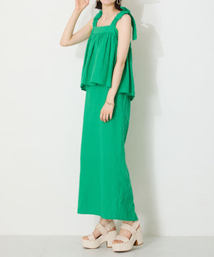 【WEB限定】フリルベルトプラットフォームサンダル/56221