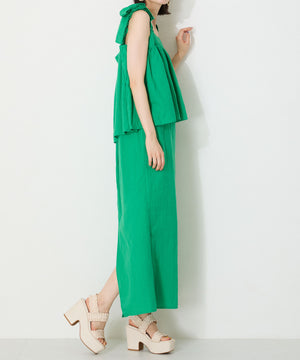 【WEB限定】フリルベルトプラットフォームサンダル/56221