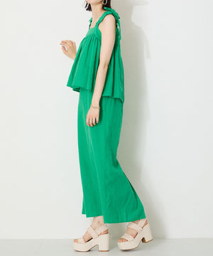 【WEB限定】フリルベルトプラットフォームサンダル/56221