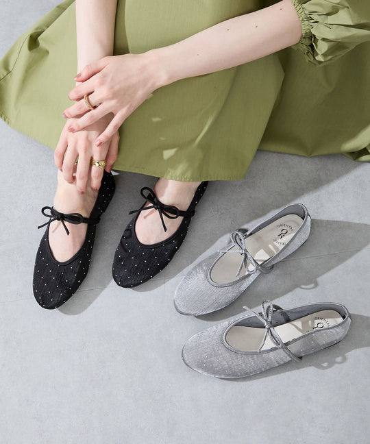 【カタログ掲載アイテム】シアーラインストーンメリージェーン/56308