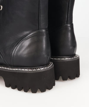 ラインストーンパーツレースアップブーツ/56401