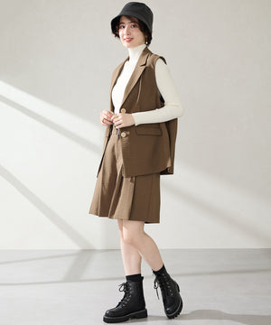 ラインストーンパーツレースアップブーツ/56401