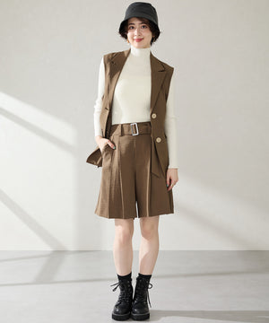 ラインストーンパーツレースアップブーツ/56401