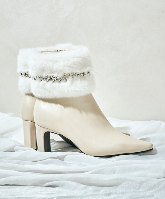 2wayファーベルトショートブーツ/56406