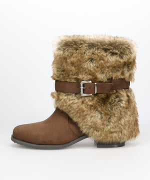 フェイクファーカバーブーツ/56407