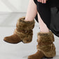フェイクファーカバーブーツ/56407