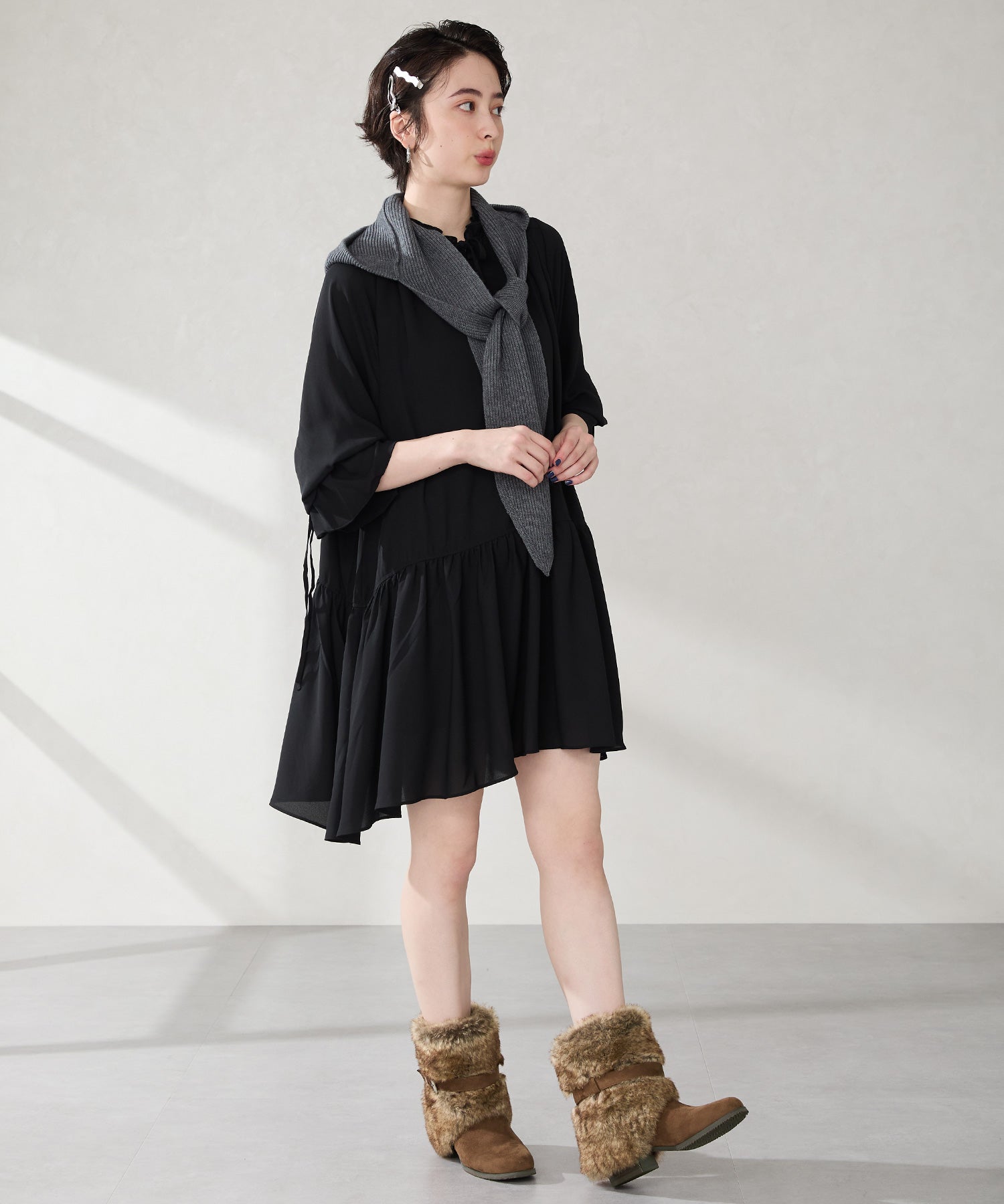 フェイクファーカバーブーツ/56407 – ORIENTALTRAFFIC