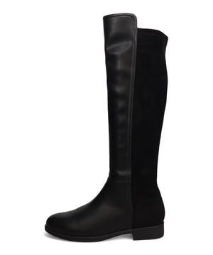 コンビ素材ストレートロングブーツ/57501