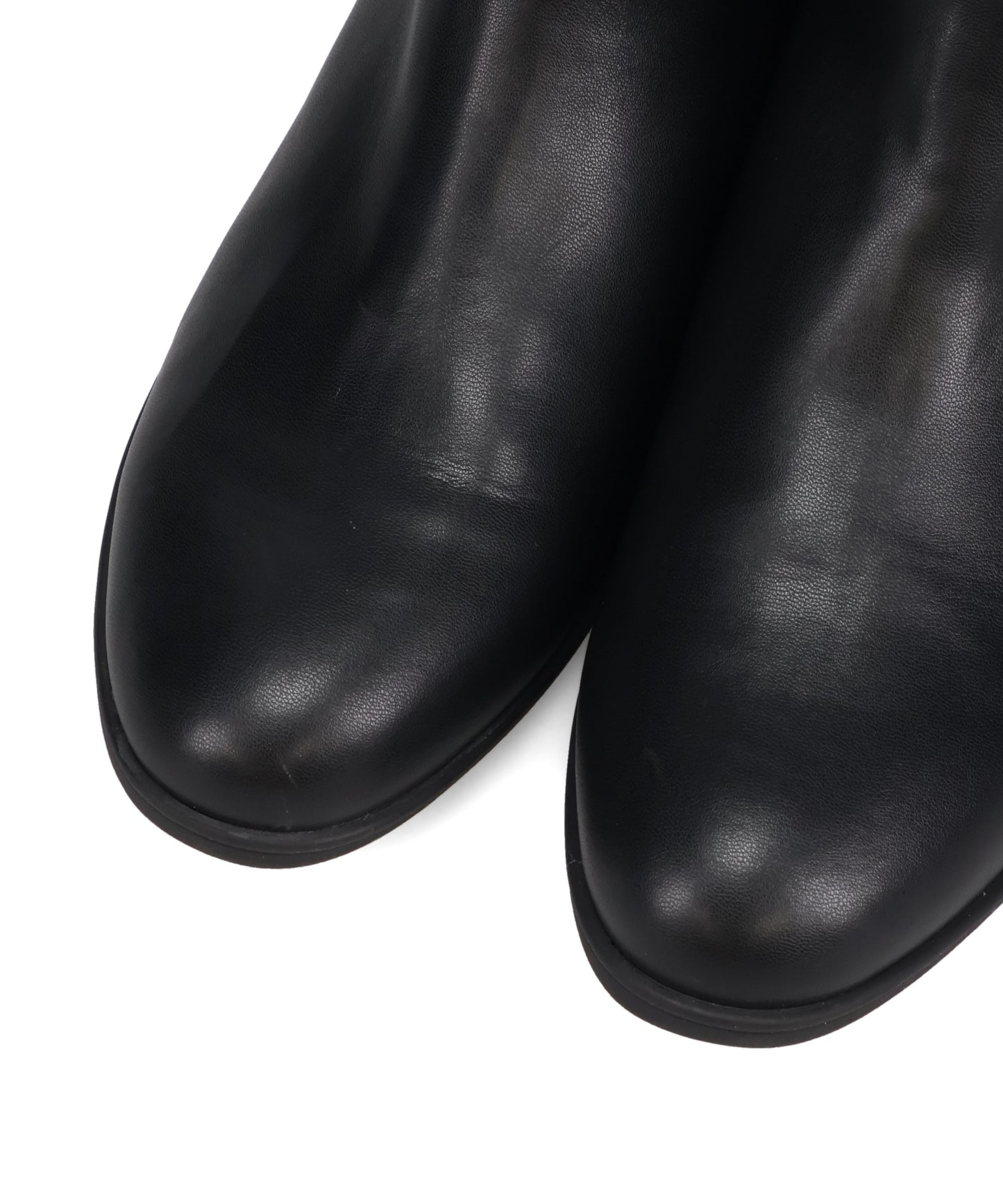 コンビ素材ストレートロングブーツ/57501