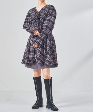 フロントジップロングブーツ/57504