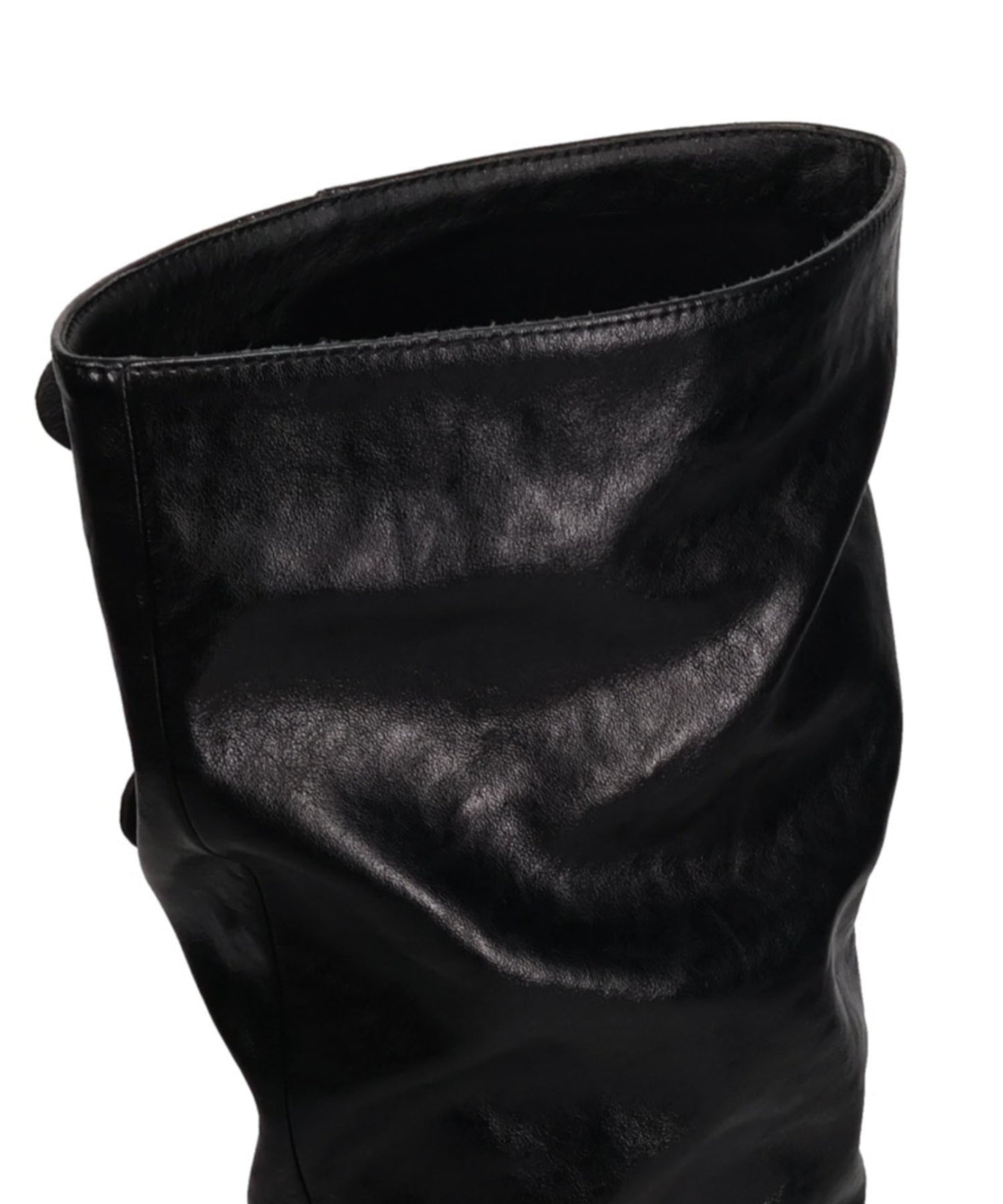 サイドバックルウエスタン風ロングブーツ/57507